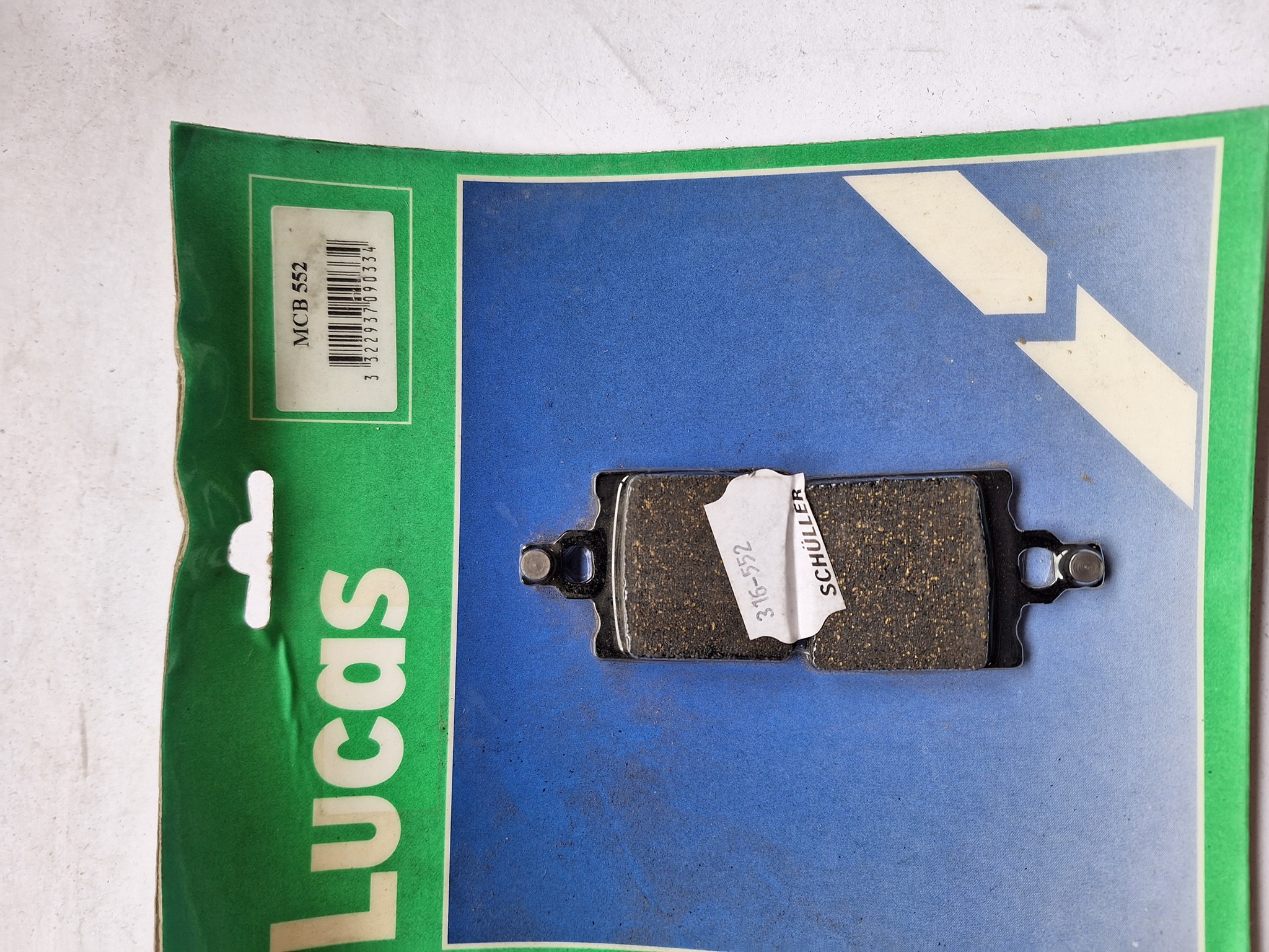 Picture of Lucas TRW  BREMSBELÄGE VO MCB 552 